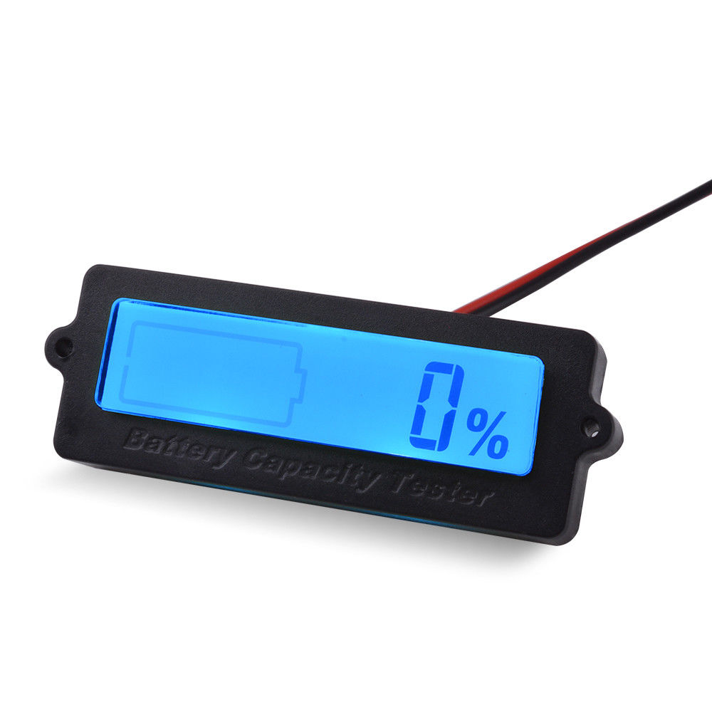 LY6 12V52V Leadacid Lithiumion Battery Capacity Tester Indicator LCD